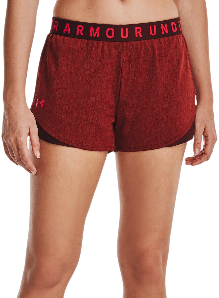 Red under shop armour shorts womens