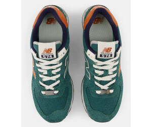 New balance 574 orange and blue top