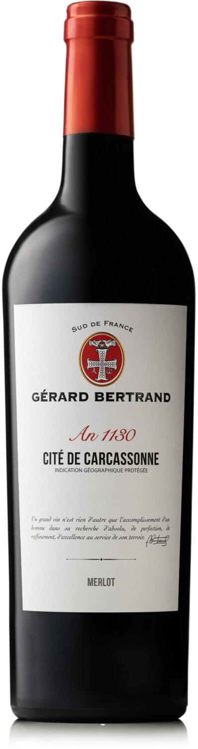 Gérard Bertrand Heritage An 1130 rouge Cité de Carcassonne IGP 0,75l ab  8,95 € | Preisvergleich bei