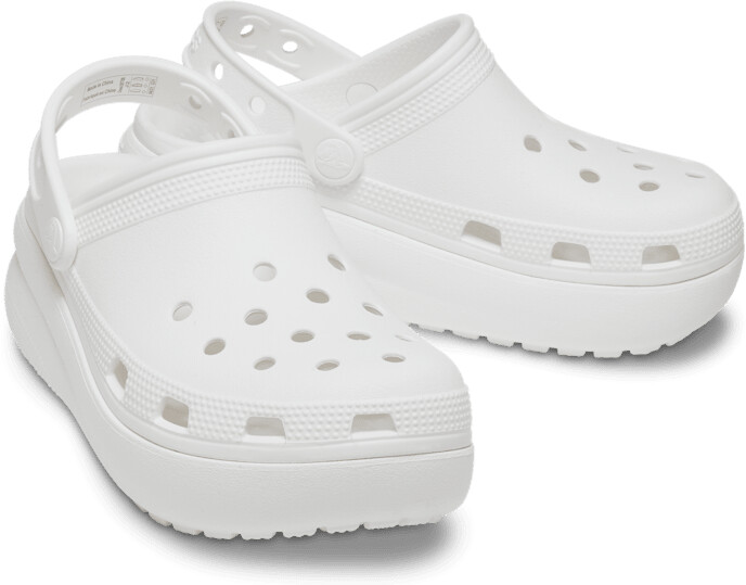 Youth white crocs store