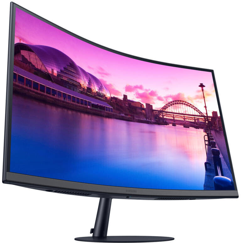 Ecran ordinateur incurvé LED 32 Samsung S32C390EAU, 81,3 cm (32), 1920 x  1080 pixels, Full HD, LED, 4 ms, Noir