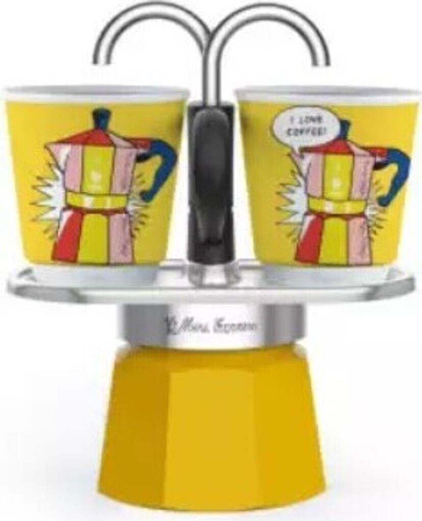 Bialetti MINI Express + 2 cups - Lichtenstein