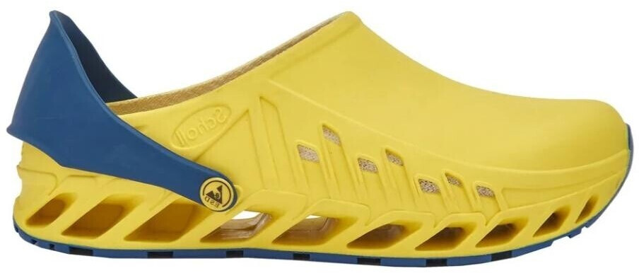 Scholl Evoflex Unisex yellow/navy blue