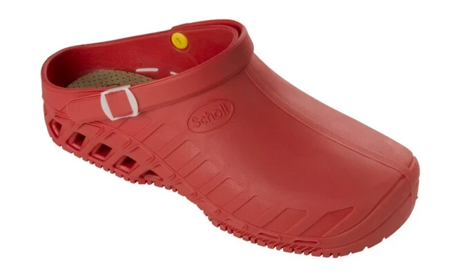 Scholl Clog Evo red