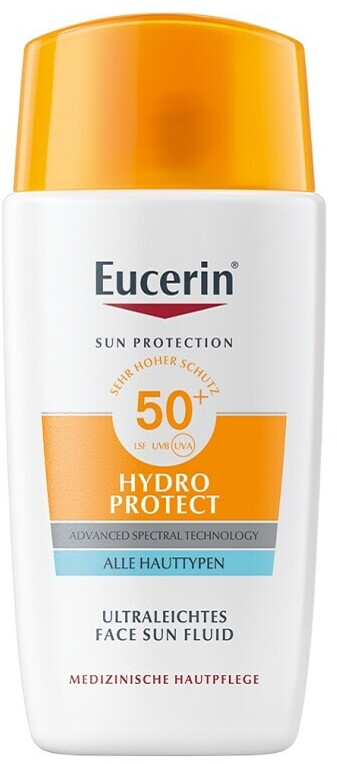 Photos - Sun Skin Care Eucerin Hydro Protect Face Sun Fluid LSF 50+  (50 ml)