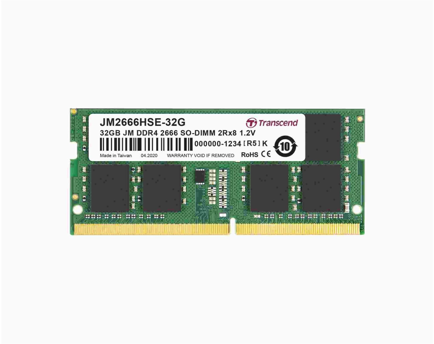 Transcend SO-DIMM 32Gb DDR4 2666 (JM2666HSE-32G) ab 274,90