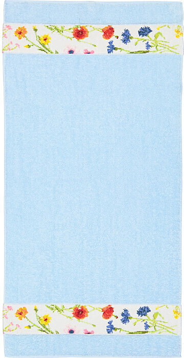 Feiler Walk-Frottier Handtuch Flower Meadow Border blau 50x100 cm ab 34,90  € | Preisvergleich bei