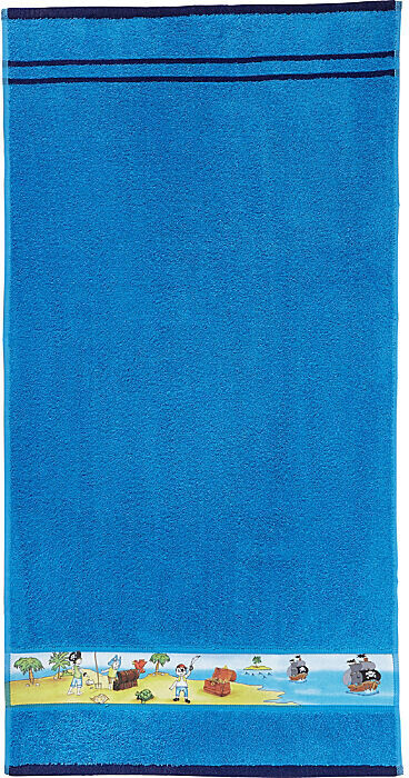 Erwin Müller Walk-Frottier Kinder-Badetuch blau 70x140 cm ab 16,95 € |  Preisvergleich bei