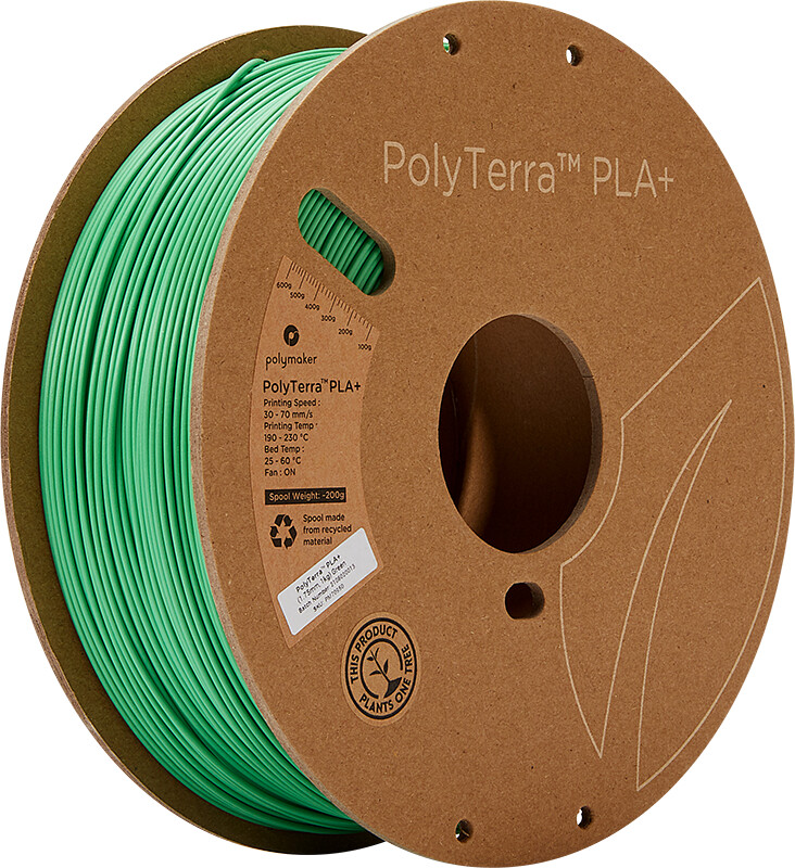 Polymaker PolyTerra PLA+ Green - 1,75 mm