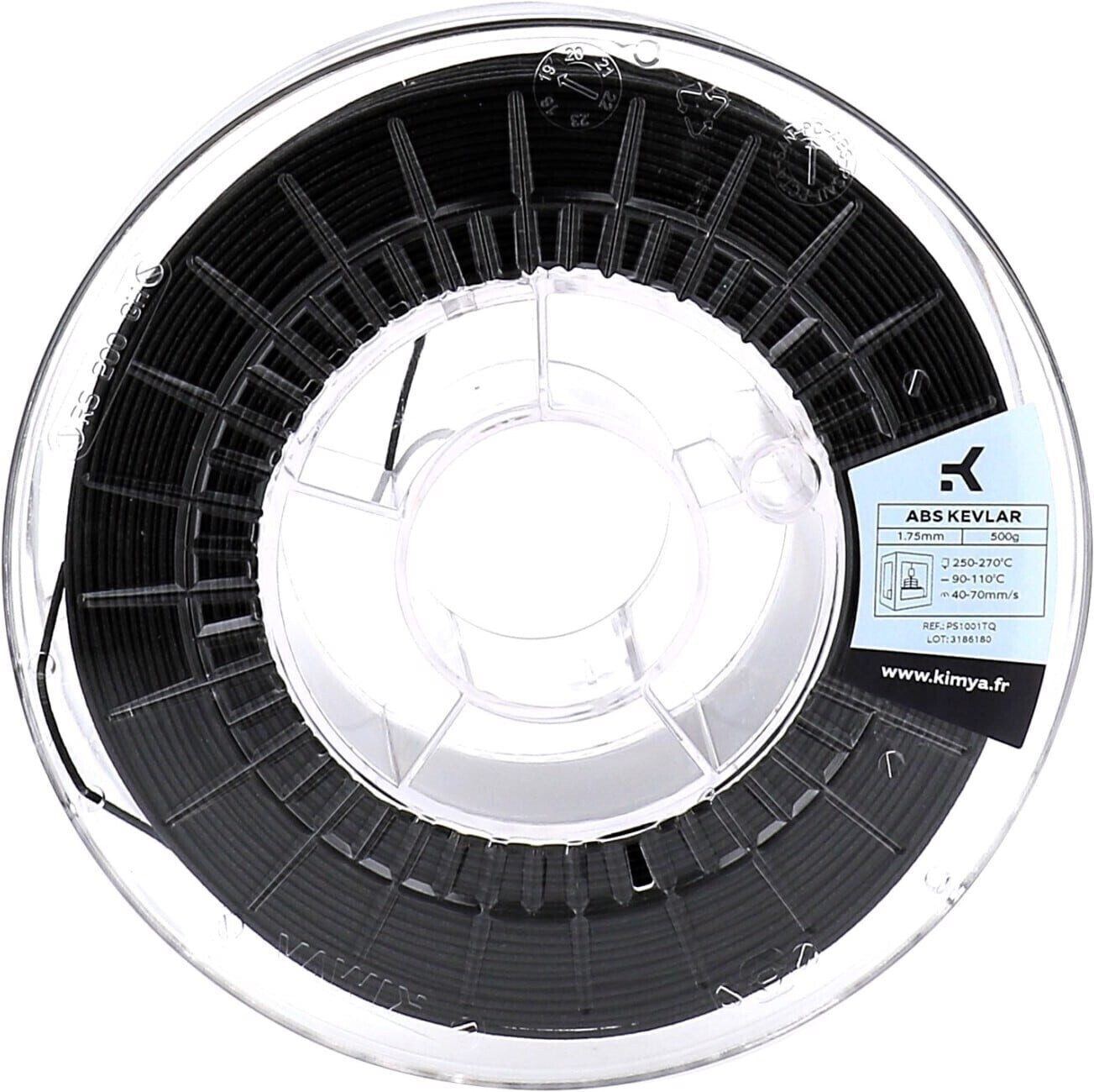 Kimya Filament (ABS 1.75 mm 500 g) Black