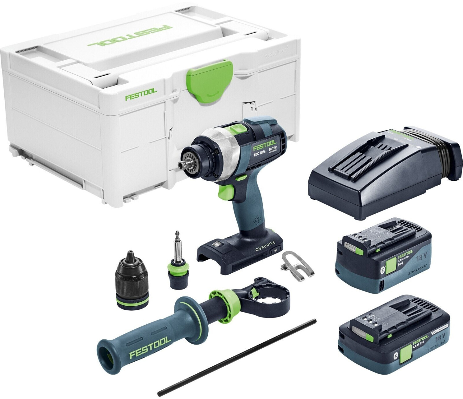 Festool Quadrive TDC 18/4 5,0/4,0 I-Plus (575649)