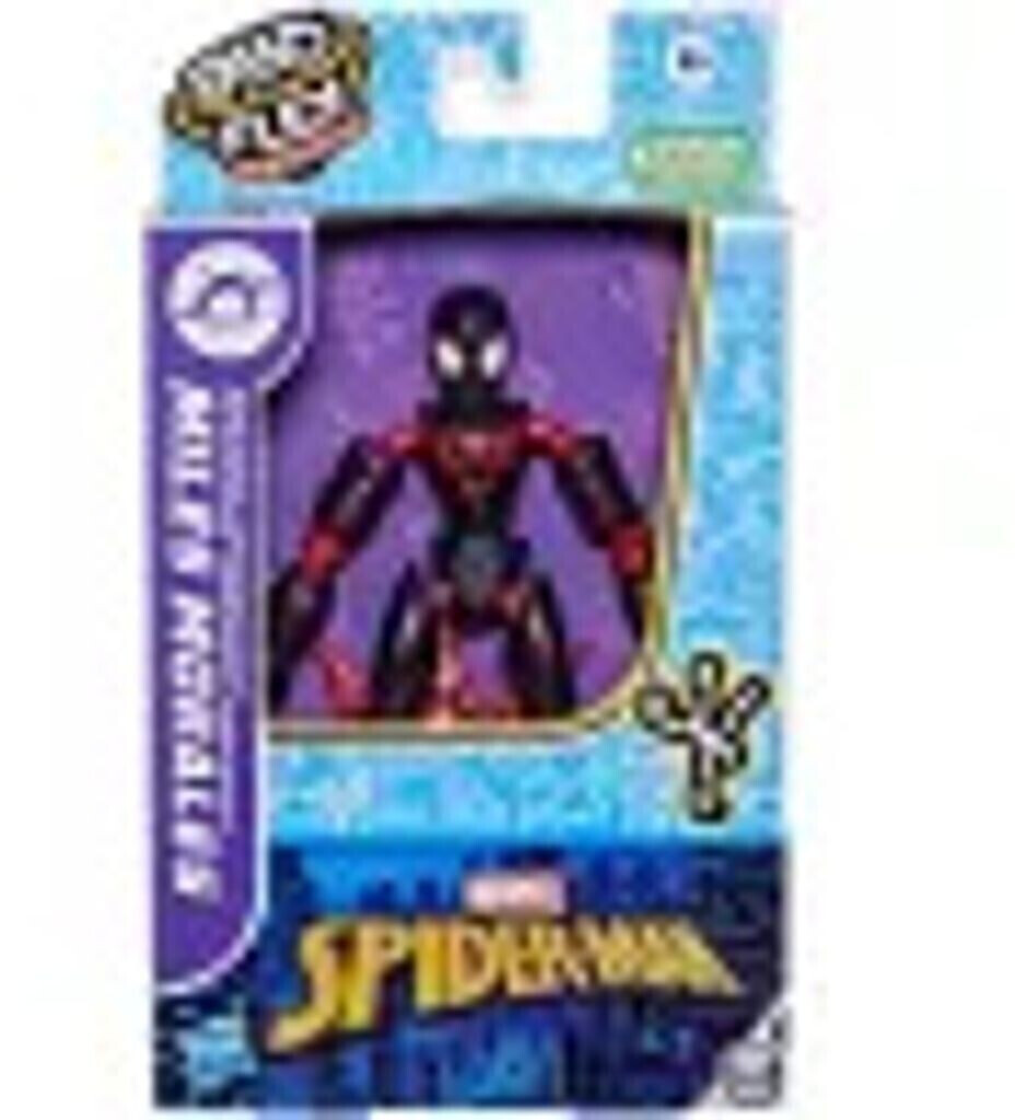 Photos - Action Figures / Transformers Hasbro Marvel Spider-Man Bend and Flex Missions Miles Morales Space 