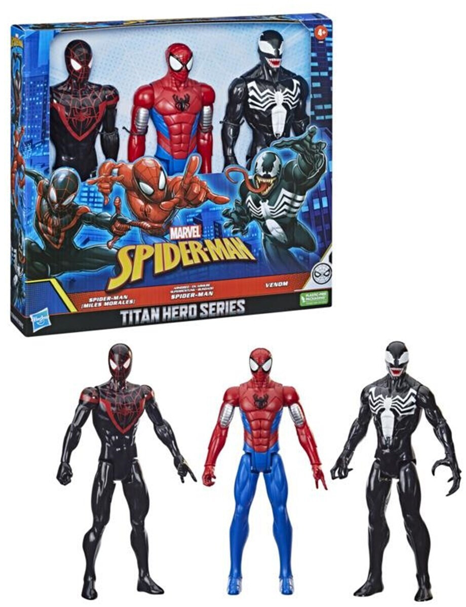Hasbro Spider-Man Titan Hero Collection 3-Pack 30 cm