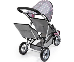 Bayer Design Puppen Zwillingsbuggy Jogger grau 39166AA ab 43 04 Preisvergleich bei idealo