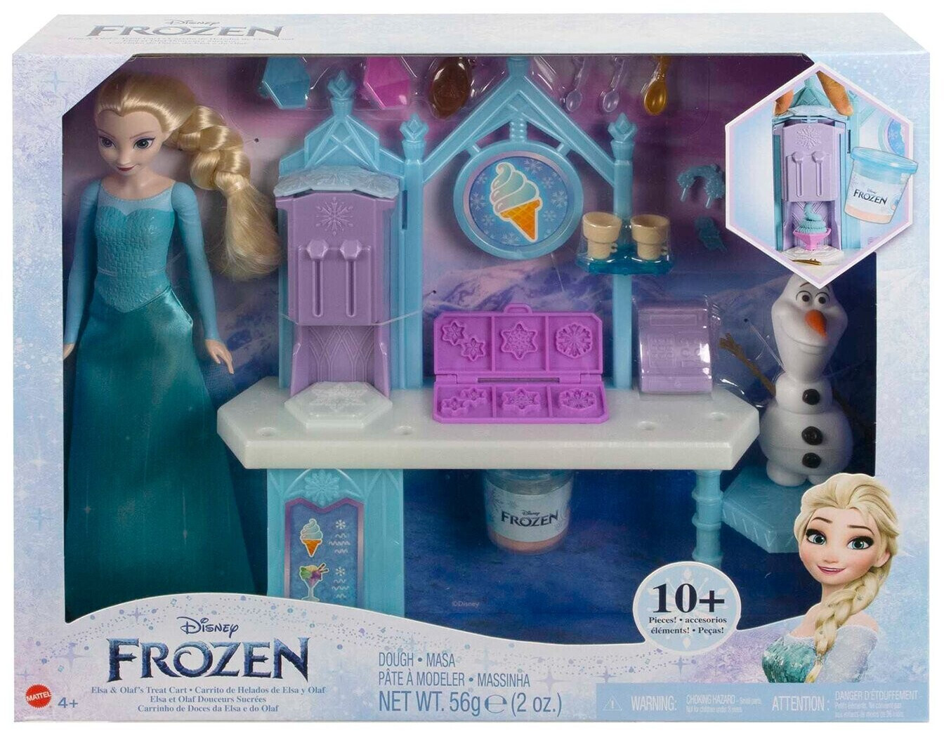 Mattel Disney Frozen Elsa & Olaf's Treat Cart (HMJ48)
