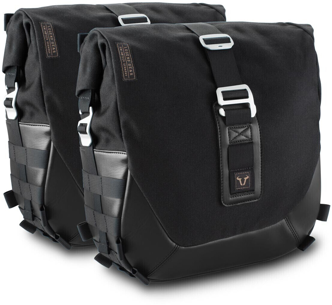 SW-Motech Legend Gear side bag system Royal Enfield Meteor 350 (19-) LC Black Edition