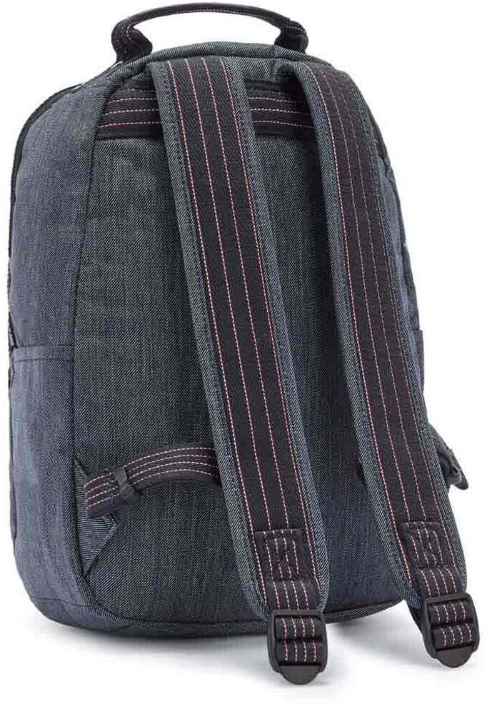 Kipling denim backpack top