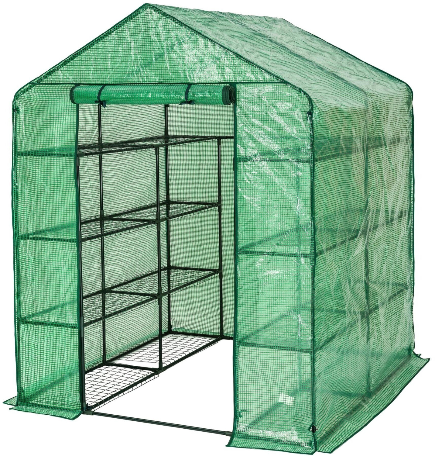 TecTake Serre de jardin souple 143 x 143 x 195 cm 2,04 m² (401860)