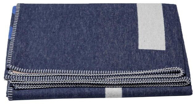 David Fussenegger Wohndecke Sylt Abstrakt 140 x 200 cm Navy ab 39,49