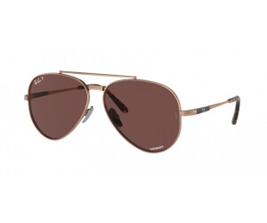 Aviator titanium polarized discount