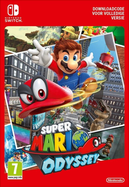 Nintendo Switch rot Mario Day Bundle + Super Mario Odyssey, Bild 4