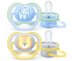 Sucettes Ultra Air 0-6 mois hibou Avent - accessoires bébé