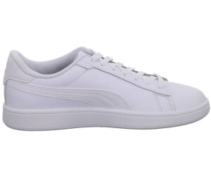 Preisvergleich Smash puma white/cool (392031) Puma Leather | light 26,95 ab € gray 3.0 bei