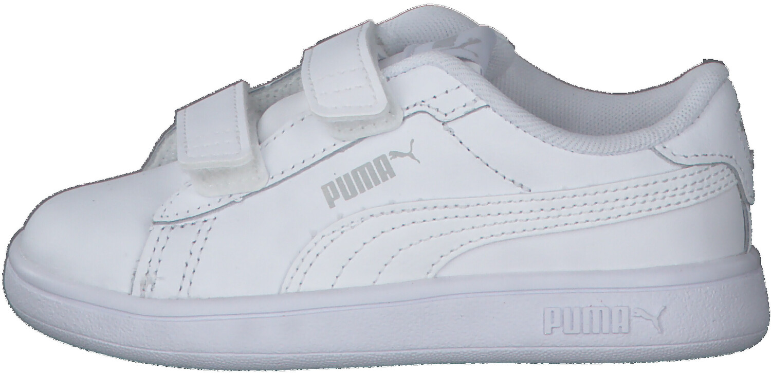 Puma Smash 3.0 Leather V Baby (392034) puma white/cool light gray