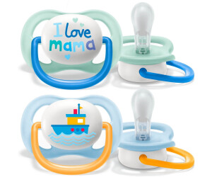 Sucette Ultra Air Sucettes 6-18 Mois I love papa - Avent-philips 
