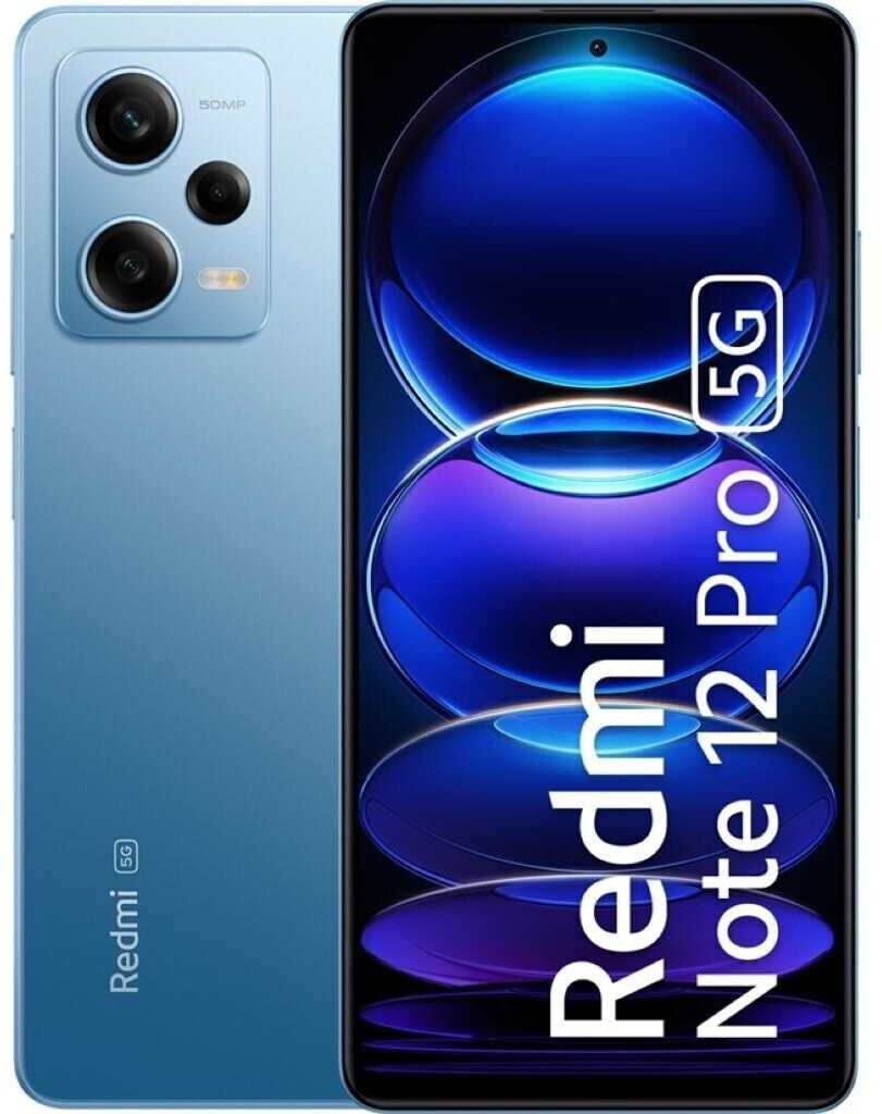 Xiaomi Redmi Note 12 Pro 5G Azul Cielo / 8+256GB / 6.67 AMOLED 120Hz Full  HD+ 