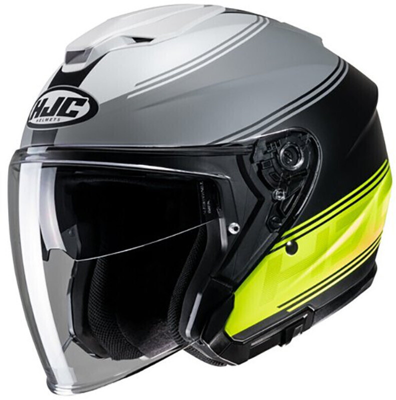 HJC i30 Vicom MC3HSF gris/noir/jaune