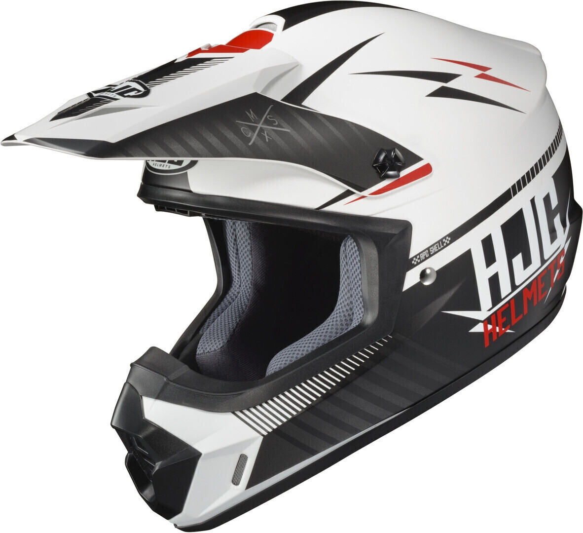 HJC CS-MX II Tweek MC1SF blanc/noir