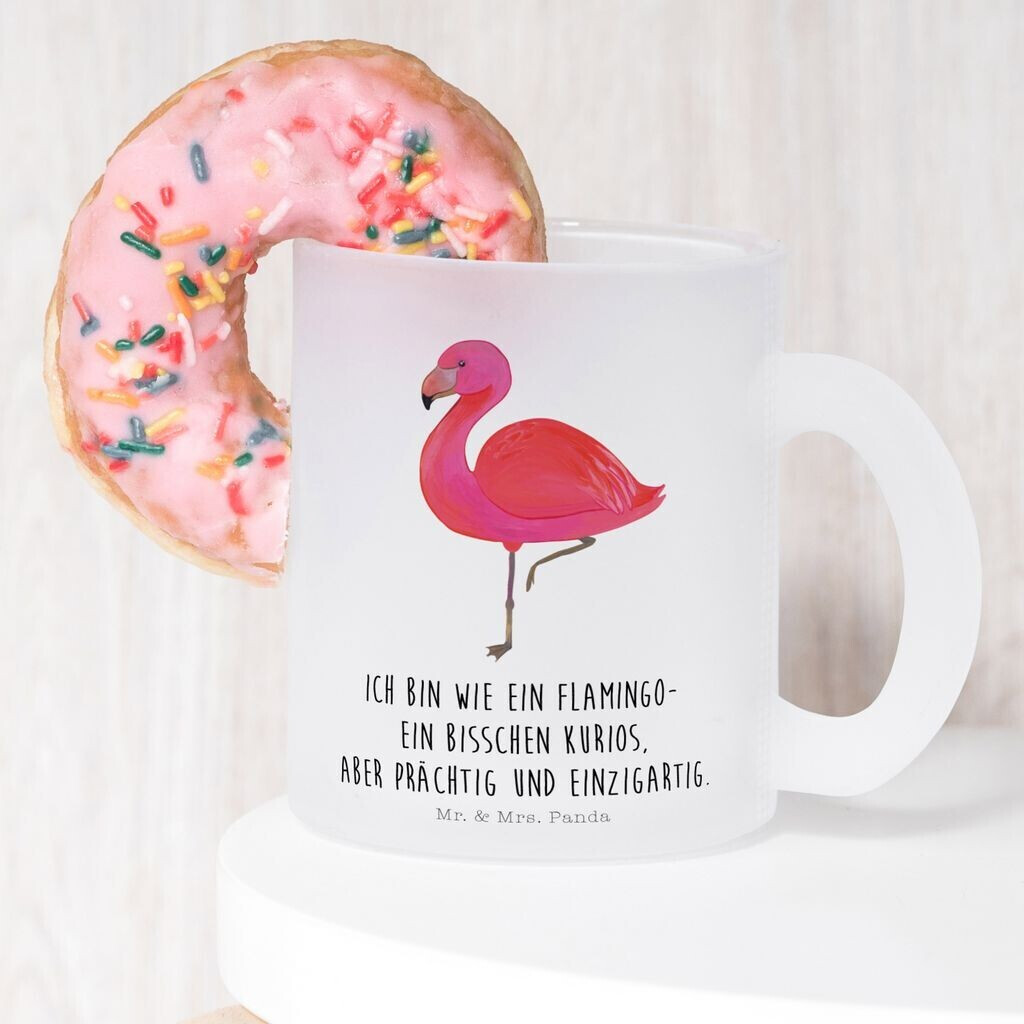 Mr. Mr. & Mrs. Panda Teacup flamingo classic saying, unique, proud, son siblings, splendid - back view
