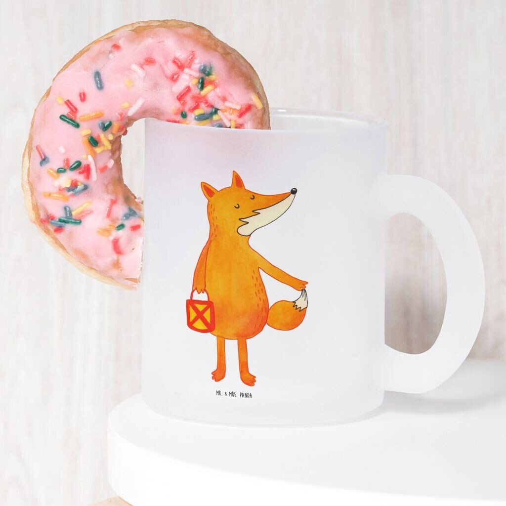 Mr. Mr. & Mrs. Panda Teacup fox lantern Caesar Otto Hugo Flaischlen, Saint Martin, lantern procession, cheering up Foxes - back view