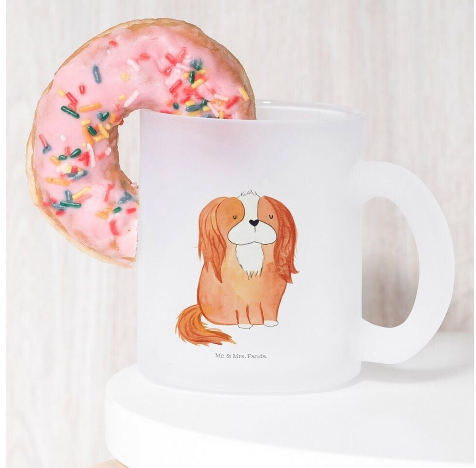 Mr. Mr. & Mrs. Panda Teetasse Cavalier King Charles Spaniel Wauwau, Sprüche, Hundemama, Haustier, Spruch, Tierliebhaber, Cockerspaniel - side view