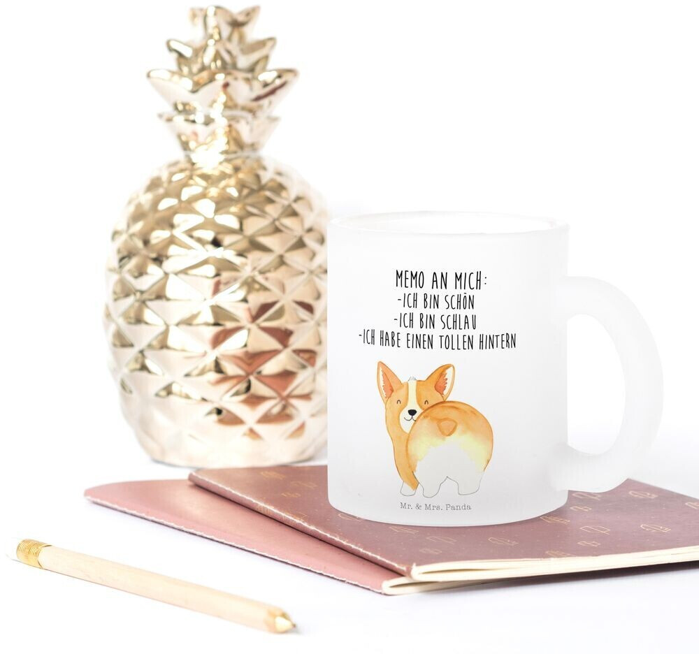 Mr. Mr. & Mrs. Panda Teacup Corgie Po dog motif, pet, dog owner, dog, motivation, self-love, dog saying - detail view