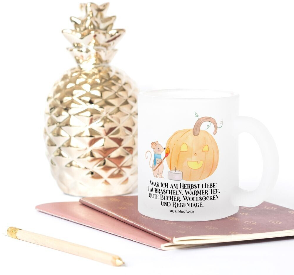 Mr. Mr. & Mrs. Panda Teacup Pumpkin Mouse St. Martin's singing, Halloween decoration Trick or Treat, decoration Halloween - detail view