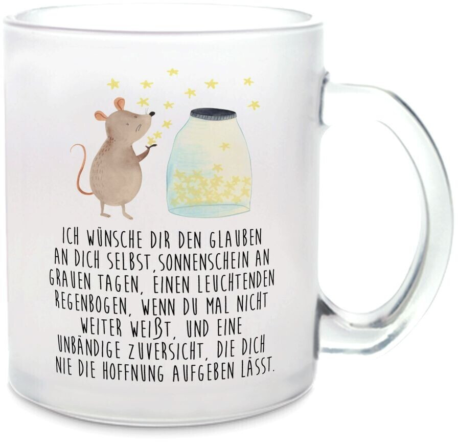 Mr. Mr. & Mrs. Panda Teacup mouse stars good mood christening gift birth, funny sayings - Product image 1 of 4