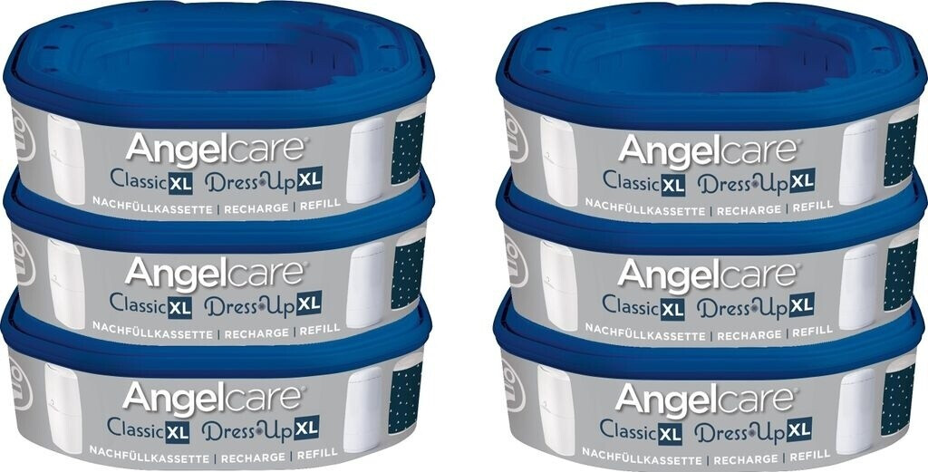 Angelcare Refill cassette Classic XL and Dress-Up XL (pack of 6)