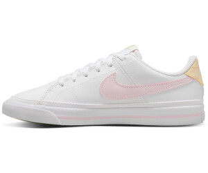Buy Nike Court Legacy Kids foam – from Best on Deals £33.58 white/sesame/honeydew/pink (Today) (DA5380)