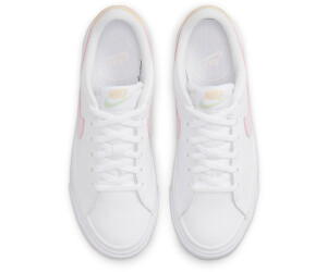 Buy Nike Court Legacy Kids (DA5380) white/sesame/honeydew/pink foam from  £33.58 (Today) – Best Deals on
