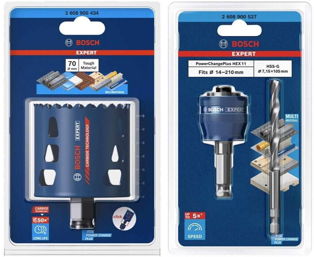Bosch Expert Tough Material Starter Set (2608900527 + 2608900434) ab 45