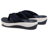 Clarks Damen Sandale 'Arla Stroll' – Flach, Bequem, Mit Klettverschluss – Blau, Größe 37 EU – Aus Der Cloudsteppers Serie