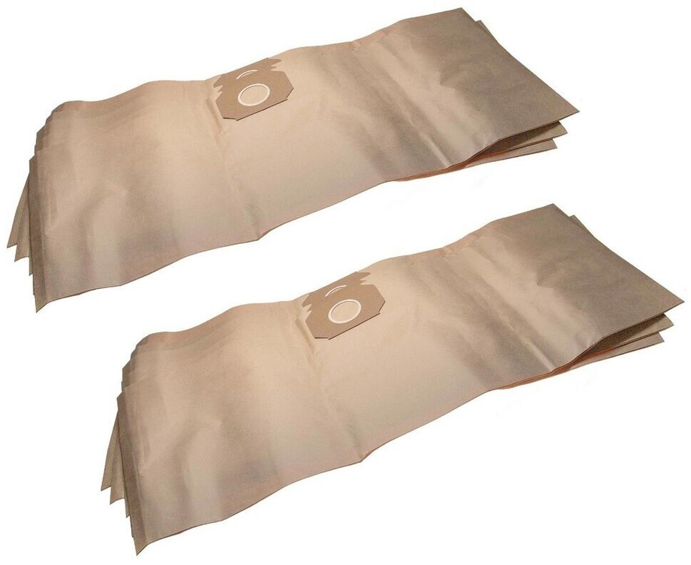 vhbw 10x Staubsaugerbeutel Ersatz für Thomas 450, 787114 für Staubsauger - Papier, 90.9cm x 38.15cm, braun