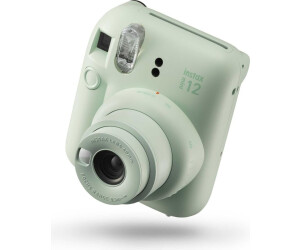 Fujifilm Instax Mini 12 Fotocamera Istantanea Color Menta, Esposizione Automatica, Con 20 Pellicole Incluse