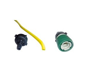 Unger PH10Y HiFlo Schlauch 100 m, Durchmesser 6 mm, gelb Wasserfiltersysteme für Schlauchwagen HiFlo