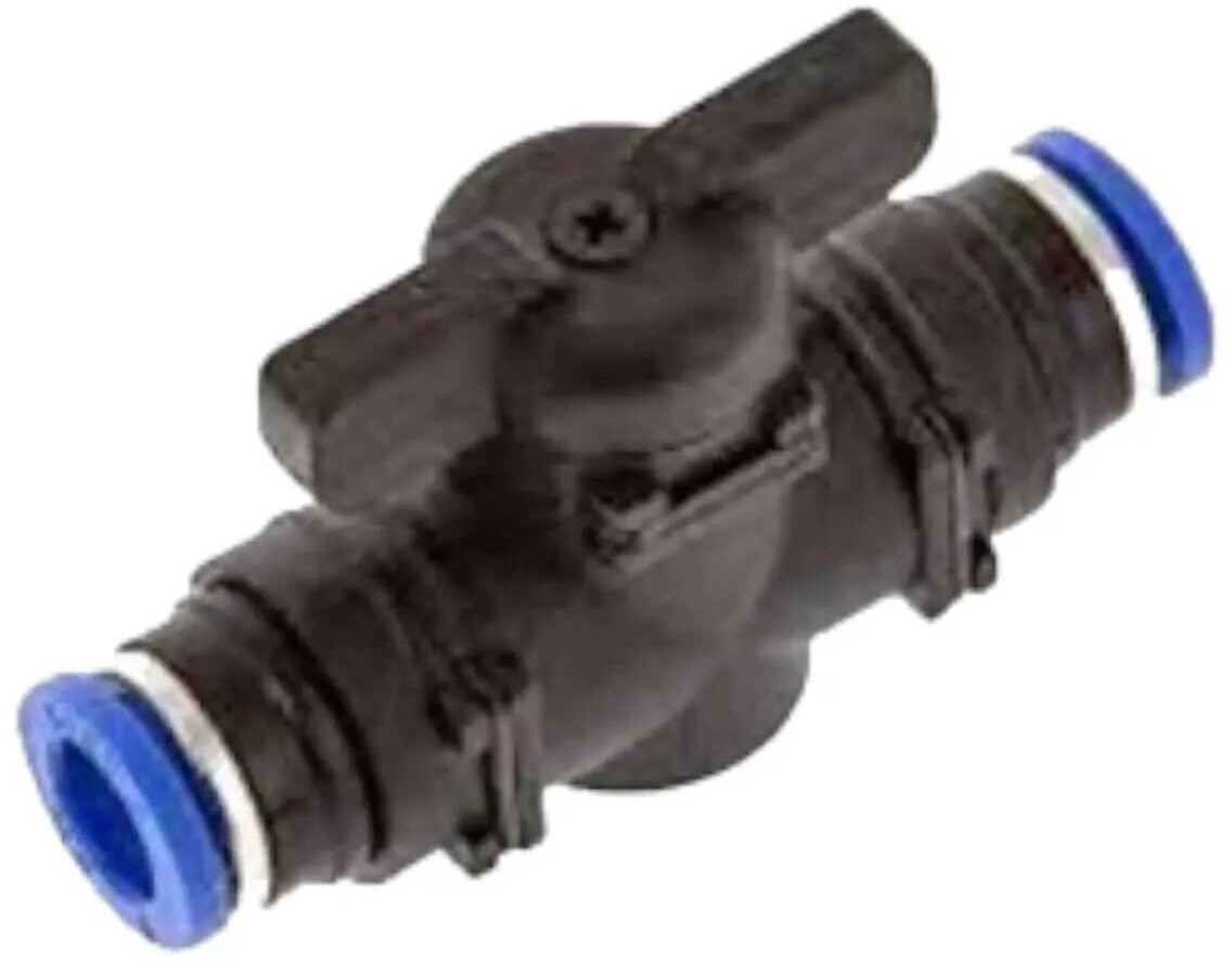 Unger 22812 nLite Wasserflussregler schwarz 10 mm zur Regulierung des Wasserflusses für DuroFlex Schlauch