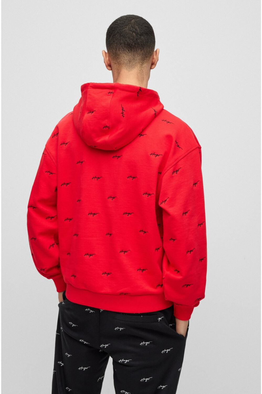 Hugo boss on sale red hoodie