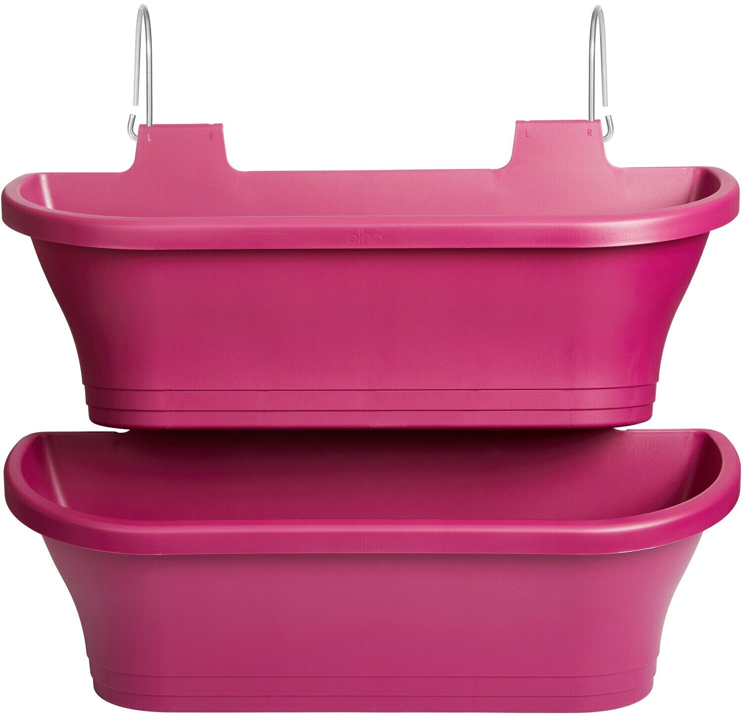 Elho Corsica Vert Forest Large Set 2 cherry red