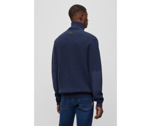 Hugo boss full zip sweater store
